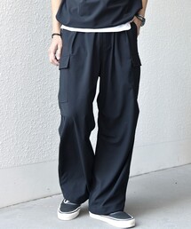 SHIPS any | SHIPS any:〈吸水速乾〉Rapidry スマート ワイド イージー カーゴ パンツ(セットアップ対応)◆(カーゴパンツ)