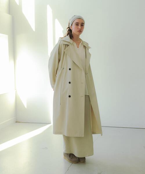 URBAN RESEARCH(アーバンリサーチ)の「キュプラシャツ(シャツ/ブラウス・レディース・チャコールグレー/オフホワイト/ライトベージュ・FREE)」の7枚目の写真