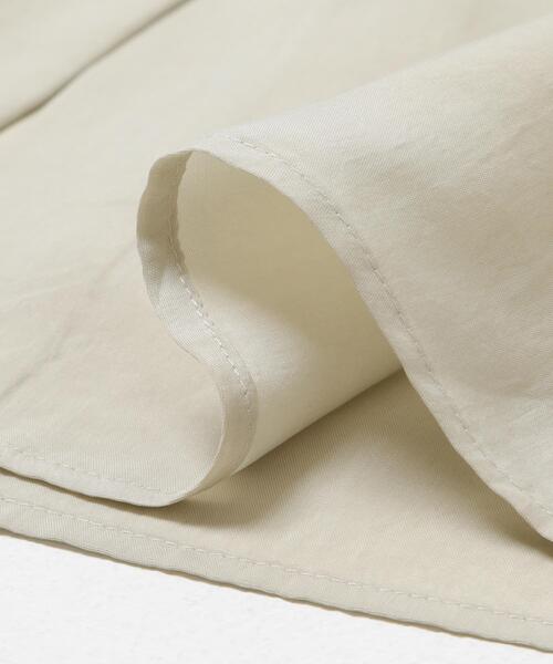 URBAN RESEARCH(アーバンリサーチ)の「キュプラシャツ(シャツ/ブラウス・レディース・チャコールグレー/オフホワイト/ライトベージュ・FREE)」の21枚目の写真