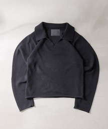 ANDER HUNK（アンダーハンク）の「Roll-up Skipper Knit Polo / ロールアップスキッパーニットポロ（ニット/セーター）」