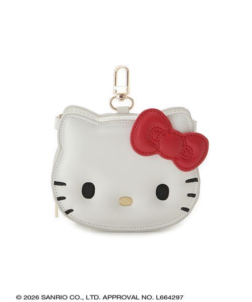 sanrio house(サンリオハウス)の「3WAYキティフェイスアームバンドバッグ(ハンドバッグ・レディース・ホワイト・F)」の2枚目の写真