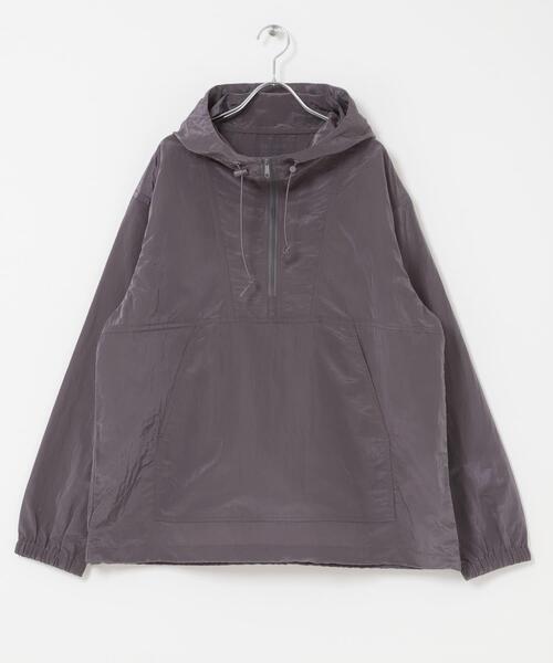 FORK&SPOON（フォークアンドスプーン）の「FORK&SPOON　シアーアノラックパーカー（パーカー・メンズ・チャコールグレー/ブラック・5/4）」の11枚目の写真