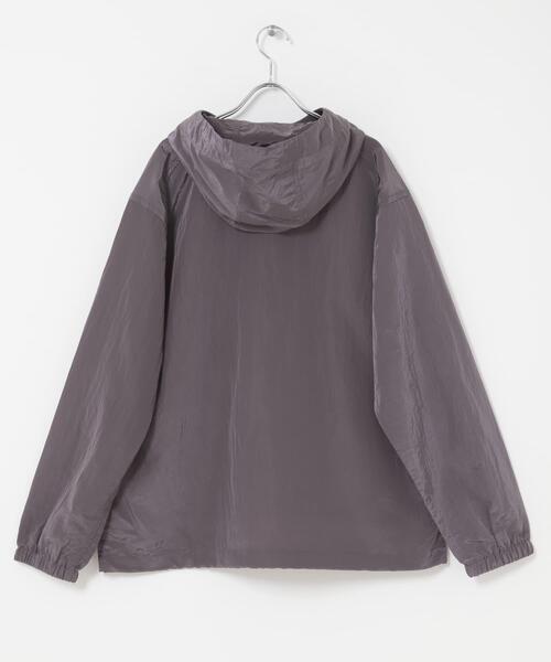 FORK&SPOON（フォークアンドスプーン）の「FORK&SPOON　シアーアノラックパーカー（パーカー・メンズ・チャコールグレー/ブラック・5/4）」の14枚目の写真