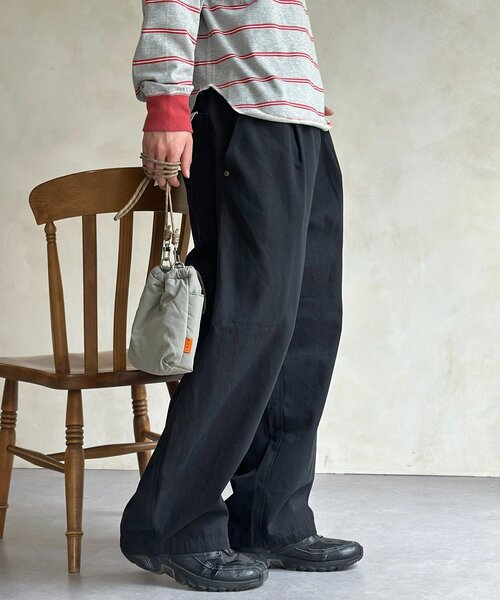 CPCM(シーピーシーエム)の「イージーダックカーブパンツ(その他パンツ・メンズ・アイボリー/グリーン/キャメル/ブルー/ブラック・LARGE/MEDIUM)」の14枚目の写真