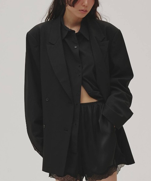 TODAYFUL(トゥデイフル)の「TODAYFUL Satin Lace Halfpants サテンレースハーフパンツ/12610722(その他パンツ・レディース・ミント/ブラック/アイボリー・36)」の9枚目の写真