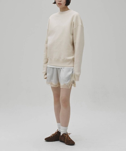 TODAYFUL(トゥデイフル)の「TODAYFUL Satin Lace Halfpants サテンレースハーフパンツ/12610722(その他パンツ・レディース・ミント/ブラック/アイボリー・36)」の11枚目の写真