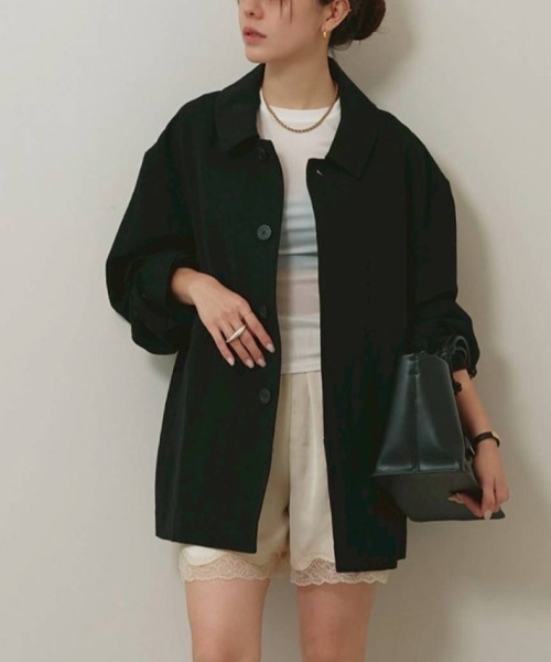 TODAYFUL(トゥデイフル)の「TODAYFUL Satin Lace Halfpants サテンレースハーフパンツ/12610722(その他パンツ・レディース・ミント/ブラック/アイボリー・36)」の15枚目の写真