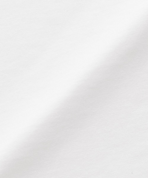 無印良品(ムジルシリョウヒン)の「ベビー あたまするっと 綿天竺編みクルーネック半袖Tシャツ 無地(Tシャツ/カットソー・キッズ・オフホワイト/グレー系・80/90/100)」の6枚目の写真