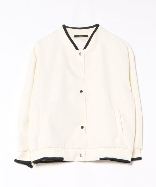 Ritzy（リッツィー）の「クロップド スタジャン ブルゾン（ブルゾン・レディース・ホワイト/ブラック・L/M）」の12枚目の写真