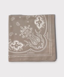 GLOSTER（グロスター）の「【イタリア製】バンダナ柄ペイズリースカーフ（バンダナ/スカーフ）」