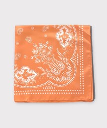 GLOSTER（グロスター）の「【イタリア製】バンダナ柄ペイズリースカーフ（バンダナ/スカーフ）」