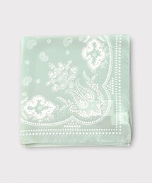 GLOSTER（グロスター）の「【イタリア製】バンダナ柄ペイズリースカーフ（バンダナ/スカーフ）」