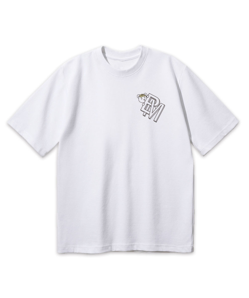 BEMIGHTY（ビーマイティー）の「エンブレムベアオーバーサイズ半袖Tシャツ[ブラック]（Tシャツ/カットソー・メンズ・その他・LARGE/X-LARGE/XX-LARGE）」の2枚目の写真
