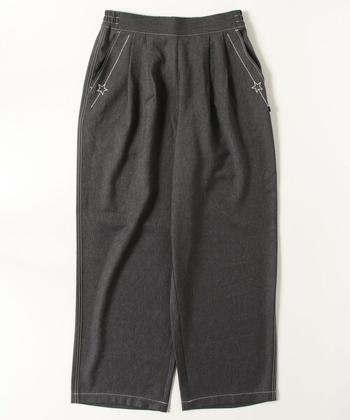 CONVERSE（コンバース）の「コンバース  SYNTHETIC DENIM PANTS L シンセティックデニムパンツ（デニムパンツ・レディース・ネイビー/ブラック/オフホワイト・M/L）」の5枚目の写真