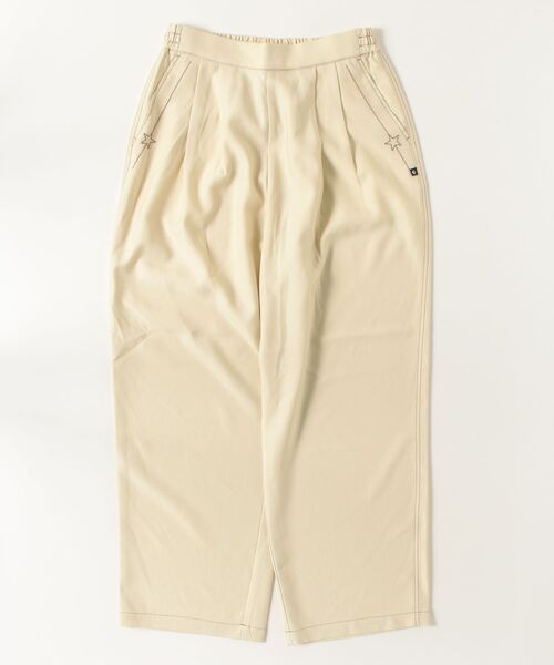 CONVERSE（コンバース）の「コンバース  SYNTHETIC DENIM PANTS L シンセティックデニムパンツ（デニムパンツ・レディース・ネイビー/ブラック/オフホワイト・M/L）」の6枚目の写真