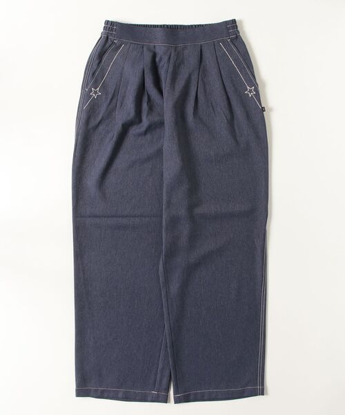 CONVERSE（コンバース）の「コンバース  SYNTHETIC DENIM PANTS L シンセティックデニムパンツ（デニムパンツ・レディース・ネイビー/ブラック/オフホワイト・M/L）」の7枚目の写真