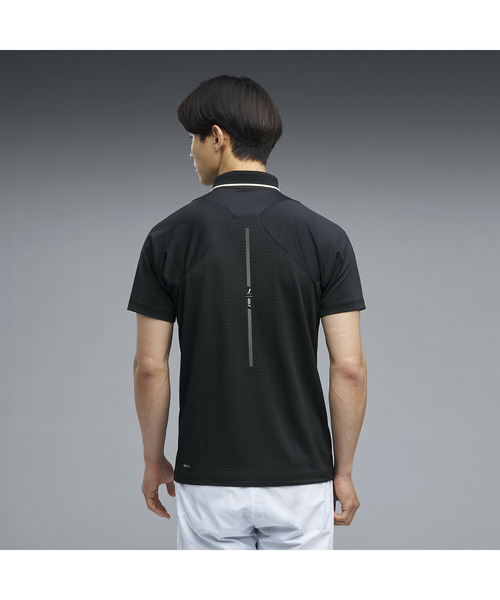 PUMA(プーマ)の「PUMA プーマ メンズ ゴルフ シャドウキャット テック ジク 半袖 ポロシャツ(ポロシャツ・メンズ・ホワイト系その他/ブルー系その他2/ブラック・XX-LARGE/X-LARGE/LARGE/MEDIUM/SMALL)」の16枚目の写真