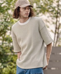 mt10317- Two-Tone Big Waffle Tee ビッグTシャツ(AI-261-014)