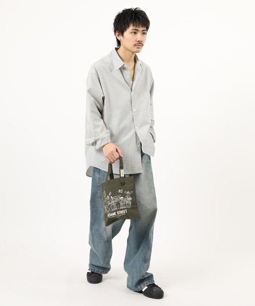 SESAME STREET(セサミストリート)の「SESAME STREET セサミストリート ミニフラットトートバッグ(トートバッグ・レディース・イエロー/カーキ/レッド・FREE)」の19枚目の写真