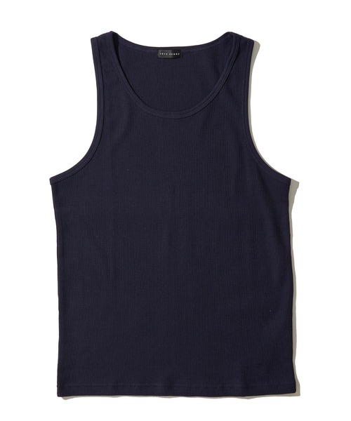 TETE HOMME(テットオム)の「展開店舗限定 サーマル タンクトップ(タンクトップ・メンズ・グレー/ホワイト/ブラック/ネイビー・MEDIUM/X-LARGE/LARGE)」の4枚目の写真