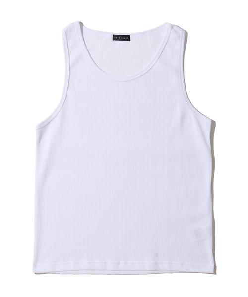 TETE HOMME(テットオム)の「展開店舗限定 サーマル タンクトップ(タンクトップ・メンズ・グレー/ホワイト/ブラック/ネイビー・MEDIUM/X-LARGE/LARGE)」の2枚目の写真