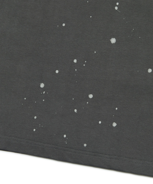 NOMANUAL（NOMANUAL）の「NM PAINTED T-SHIRT (WOMAN) - CHARCOAL（Tシャツ/カットソー・レディース・その他・LARGE/MEDIUM/SMALL）」の5枚目の写真