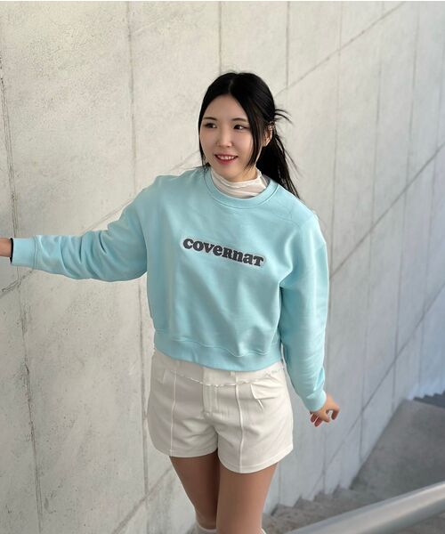 COVERNAT WOMAN(カバーナットウーマン)の「ウーマン クーパー ロゴ スウェット スカイブルー(スウェット・レディース・その他・LARGE/WS/WM)」の15枚目の写真
