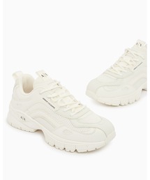 ARMANI EXCHANGE | 【A|X アルマーニ エクスチェンジ】メッシュコンビ レースアップスニーカー(スニーカー)