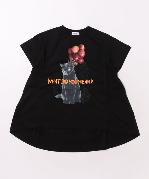 unica（ユニカ）の「WHAT DO YOU MEAN? Tシャツ（Tシャツ/カットソー・キッズ・チャコール/ブラック/オフホワイト・XL/L）」の14枚目の写真