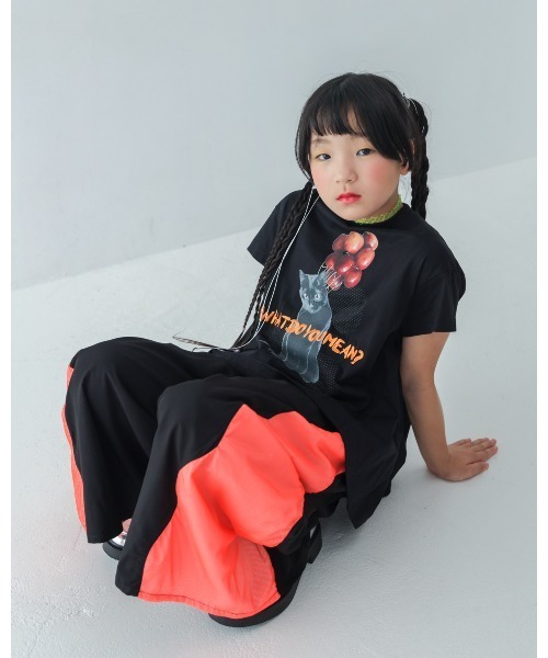 unica（ユニカ）の「WHAT DO YOU MEAN? Tシャツ（Tシャツ/カットソー・キッズ・チャコール/ブラック/オフホワイト・XL/L）」の22枚目の写真