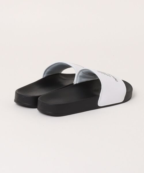 NEW BALANCE(ニューバランス)の「new balance ニューバランス 50 V1 SLIDE SANDAL【超軽量】メンズ シャワーサンダル(50V1スライドサンダル) SUF050W2 ホワイト/ブラック(サンダル・メンズ・ホワイト×ブラック・28.0cm/27.0cm/26.0cm/25.0cm)」の2枚目の写真