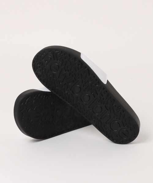 NEW BALANCE(ニューバランス)の「new balance ニューバランス 50 V1 SLIDE SANDAL【超軽量】メンズ シャワーサンダル(50V1スライドサンダル) SUF050W2 ホワイト/ブラック(サンダル・メンズ・ホワイト×ブラック・28.0cm/27.0cm/26.0cm/25.0cm)」の3枚目の写真