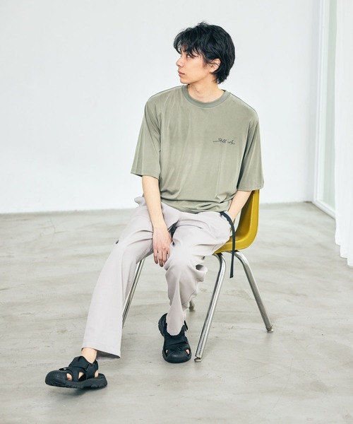 LAKOLE(ラコレ)の「【吸水速乾】ドライWクロップドパンツ / 645782(その他パンツ・メンズ・ネイビー/ライトグレー/サンドグレー/ブラック・LARGE/MEDIUM)」の8枚目の写真