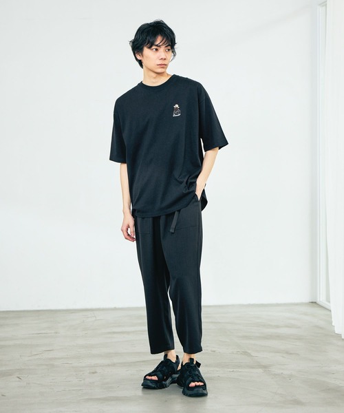 LAKOLE(ラコレ)の「【吸水速乾】ドライWクロップドパンツ / 645782(その他パンツ・メンズ・ネイビー/ライトグレー/サンドグレー/ブラック・LARGE/MEDIUM)」の11枚目の写真