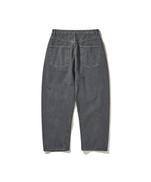 HISHANDER（ヒズハンダー）の「STRUCTURED DENIM PANTS GREY（デニムパンツ・メンズ・その他・1/2/3）」の2枚目の写真