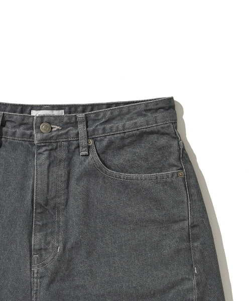 HISHANDER（ヒズハンダー）の「STRUCTURED DENIM PANTS GREY（デニムパンツ・メンズ・その他・1/2/3）」の3枚目の写真