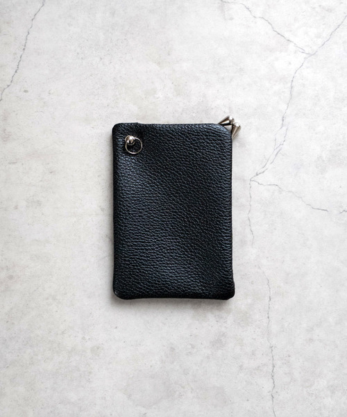 SENTI センティ / SHRINK LEATHER SQUARE ”GAMAGUCHI'' / シュリンク