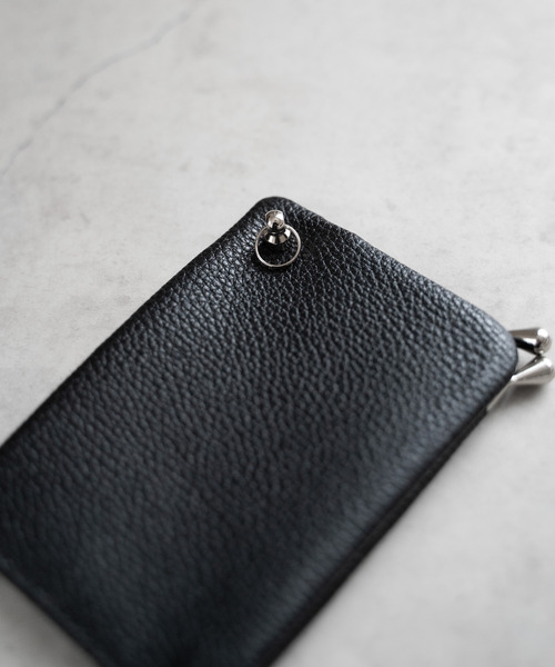 SENTI センティ / SHRINK LEATHER SQUARE ”GAMAGUCHI'' / シュリンク
