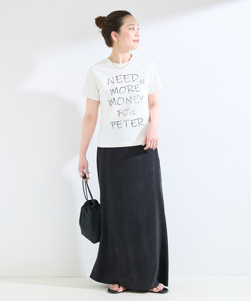 B.C STOCK(ベーセーストック)の「【WEB+一部店舗限定】MY NAME IS PETER / (W)MONEY T-SHIRTS(Tシャツ/カットソー・レディース・レッド/ホワイト・FREE)」の12枚目の写真