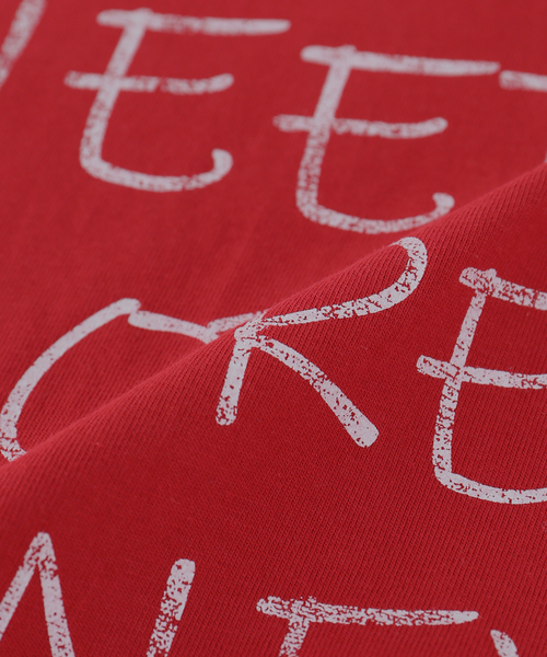 B.C STOCK(ベーセーストック)の「【WEB+一部店舗限定】MY NAME IS PETER / (W)MONEY T-SHIRTS(Tシャツ/カットソー・レディース・レッド/ホワイト・FREE)」の8枚目の写真