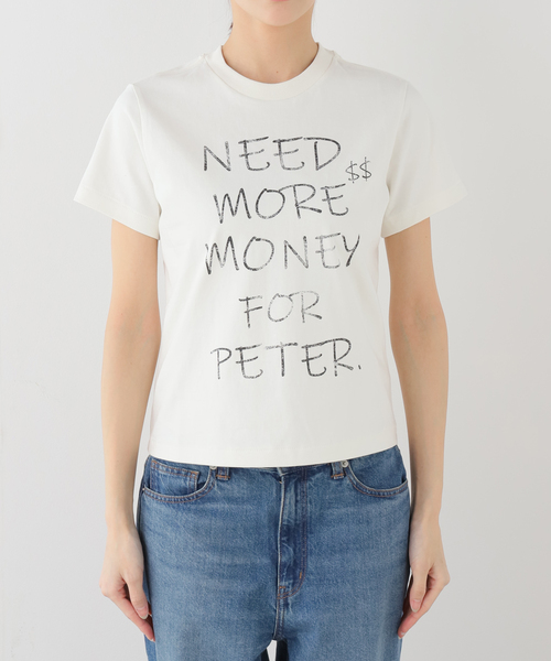 B.C STOCK(ベーセーストック)の「【WEB+一部店舗限定】MY NAME IS PETER / (W)MONEY T-SHIRTS(Tシャツ/カットソー・レディース・レッド/ホワイト・FREE)」の9枚目の写真