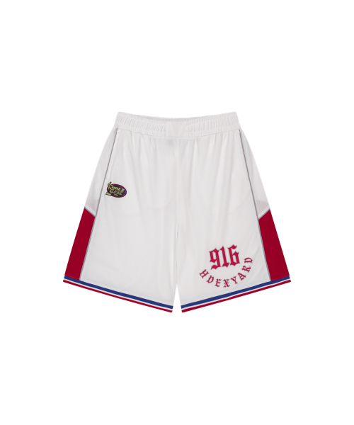 HDEX（エイチデックス）の「916 クラシックバスケットボールショーツ (ホワイト)（その他パンツ・メンズ・ホワイト・MEDIUM/LARGE/X-LARGE/2XL）」の2枚目の写真