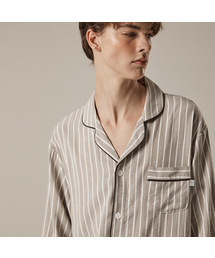 SLEEPYCAT（スリーピーキャット）の「[男性] ガーデニングストライプパジャマ2C（ルームウェア/パジャマ）」