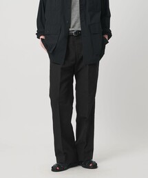 UNITED ARROWS | ウール/リネン トロピカル タンブラー ワイドストレート パンツ(その他パンツ)