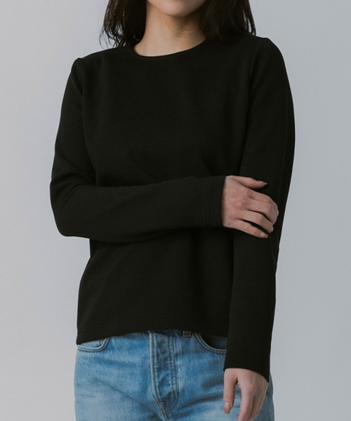 AJUGA.(アジュガ)の「ラインジッププルオーバー(Tシャツ/カットソー・レディース・ブラック/ホワイト・FREE)」の12枚目の写真