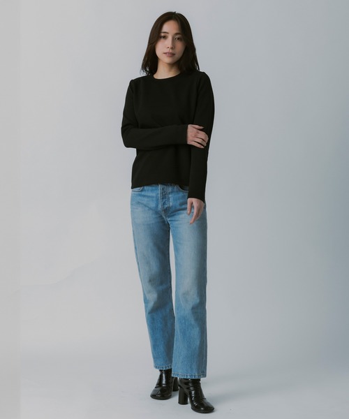 AJUGA.(アジュガ)の「ラインジッププルオーバー(Tシャツ/カットソー・レディース・ブラック/ホワイト・FREE)」の19枚目の写真