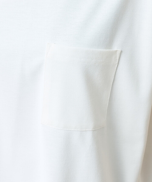 FREAK'S STORE(フリークスストア)の「<接触冷感/UV> AIRDRY HIGHCOOL フレンチスリーブTシャツ(Tシャツ/カットソー・レディース・ピンク/ブラック/ブルー/オフホワイト/モカ・MEDIUM/SMALL)」の18枚目の写真