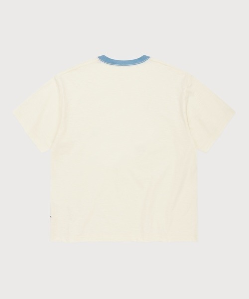 COVERNAT(カバーナット)の「SLUB VINTAGE CAR GRAPHIC T-SHIRT(Tシャツ/カットソー・メンズ・アイボリー/スカイブルー/杢グレー・SMALL/X-LARGE/LARGE/MEDIUM)」の9枚目の写真
