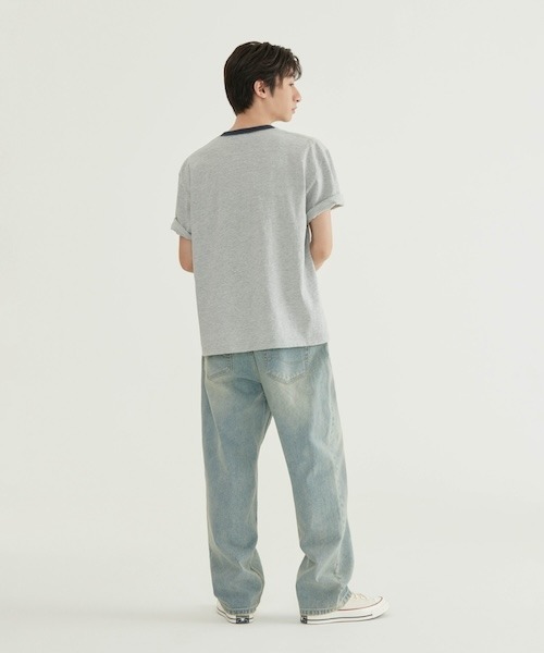 COVERNAT(カバーナット)の「SLUB VINTAGE CAR GRAPHIC T-SHIRT(Tシャツ/カットソー・メンズ・アイボリー/スカイブルー/杢グレー・SMALL/X-LARGE/LARGE/MEDIUM)」の6枚目の写真