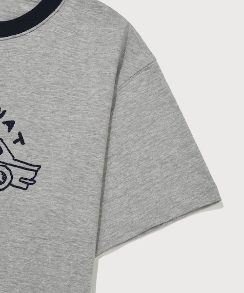 COVERNAT(カバーナット)の「SLUB VINTAGE CAR GRAPHIC T-SHIRT(Tシャツ/カットソー・メンズ・アイボリー/スカイブルー/杢グレー・SMALL/X-LARGE/LARGE/MEDIUM)」の19枚目の写真
